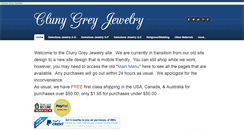 Desktop Screenshot of clunygreyjewelry.com